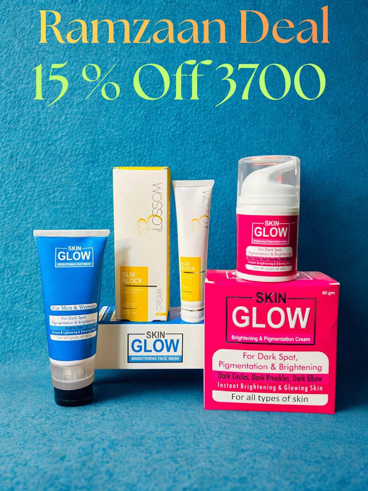 SKIN GLOW DEAL 15% OFF