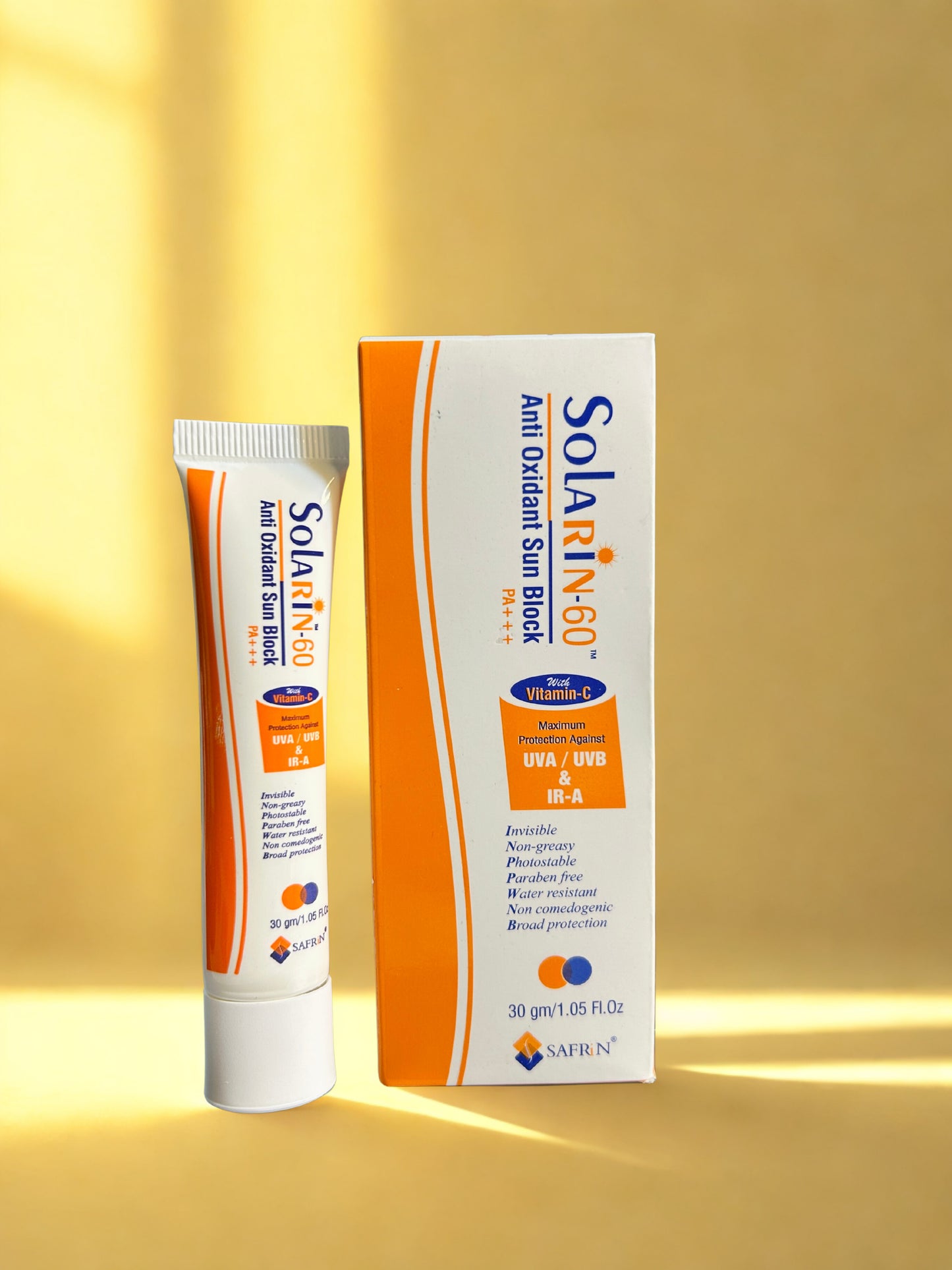 Solarin Spf 60 Sunblock Vitamin C