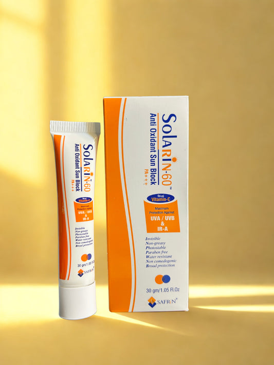 Solarin Spf 60 Sunblock Vitamin C